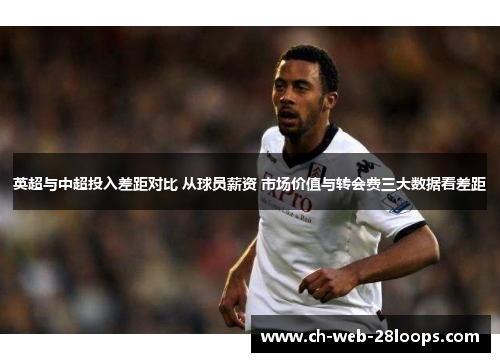 英超与中超投入差距对比 从球员薪资 市场价值与转会费三大数据看差距 英超与中超投入差距对比 从球员薪资 市场价值与转会费三大数据看差距