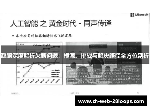 赵鹏深度解析欠薪问题:根源、挑战与解决路径全方位剖析 赵鹏深度解析欠薪问题:根源、挑战与解决路径全方位剖析